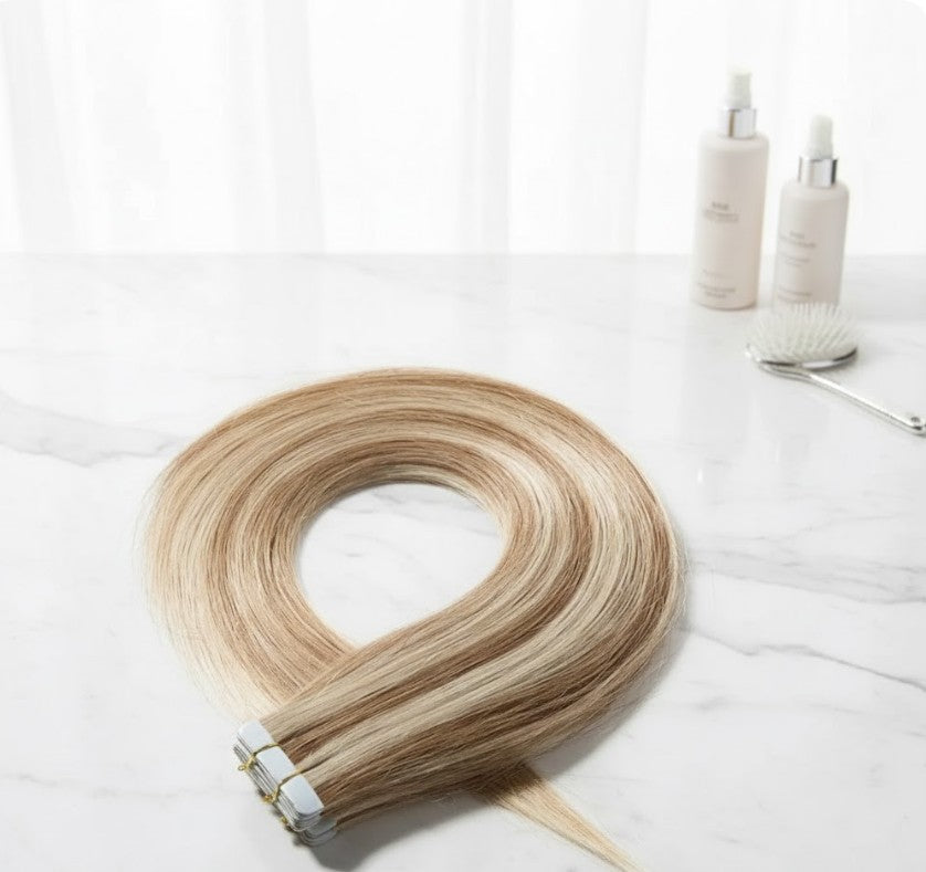 Tape In Extensions Blonde Highlight #18/613